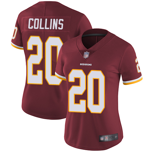 Washington Redskins Limited Burgundy Red Women Landon Collins Home Jersey NFL Football #20 Vapor